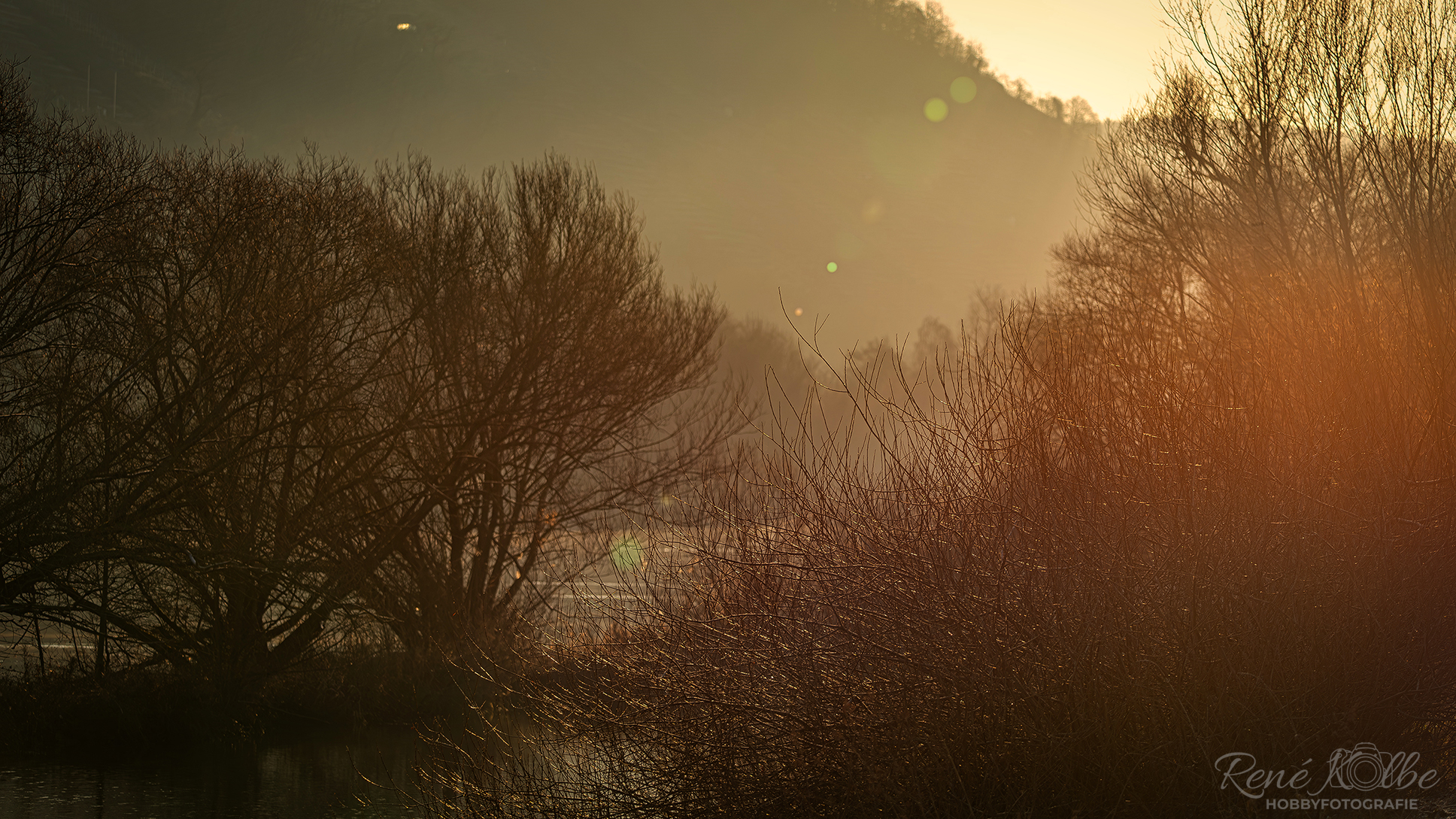 Sonnenaufgang im Winter...